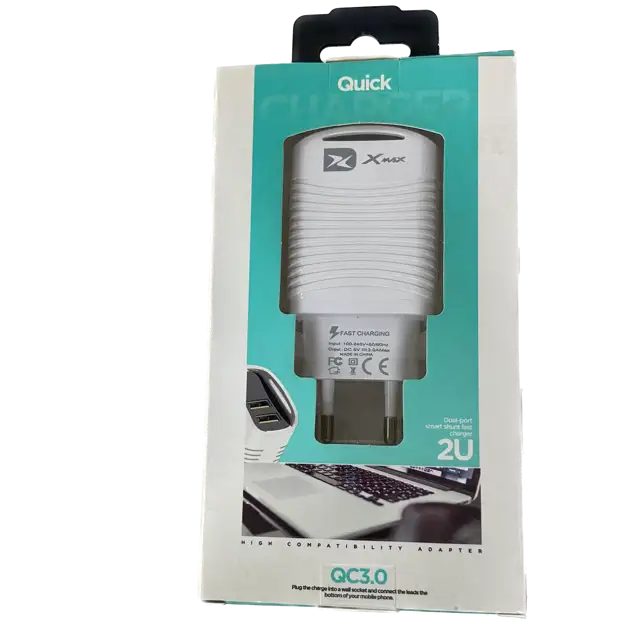 کلگی شارژر Quick مدل XQ-02 دو خروجی